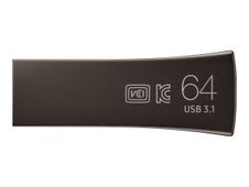 Samsung BAR Plus MUF-64BE4 - Clé USB 64 Go - USB 3.1 Gen 1 - gris