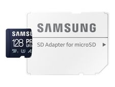 Samsung PRO Ultimate MB-MY128SA - Carte micro SDXC- 128 Go - bleu