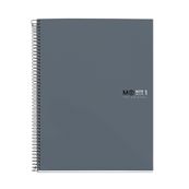 Notebook The Original, Couverture rigide, A5, quadrillage 5x5 mm, 80 feuilles de 1 couleurs, Miquelrius, Grafit.