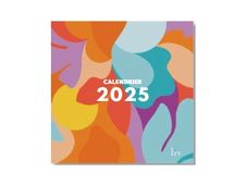BLUE ART - Calendrier - 2025 - vibration by Atelier Liv - 14 pages - 30 x 30 cm