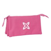 PORTATODO TRIPLE MUNICH BASICOS "FUCSIA"