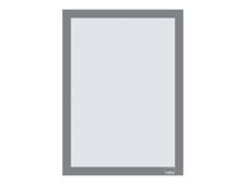 Nobo - Porte-affiche magnétique autocollant - A4 - argent 