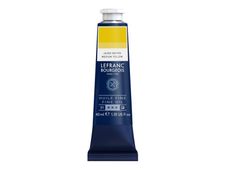 Lefranc Bourgeois - Peinture à l'huile - jaune moyen - semi-opaque - fine - 40 ml