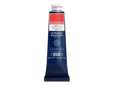 Lefranc Bourgeois - Peinture à l'huile - rouge japonais clair - opaque - fine - 40 ml