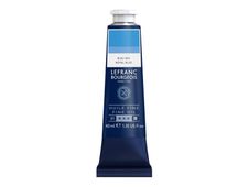 Lefranc Bourgeois - Peinture à l'huile - bleu roi - opaque - fine - 40 ml