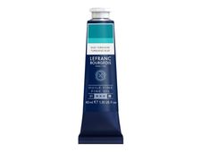 Lefranc Bourgeois - Peinture à l'huile - bleu turquoise - opaque - fine - 40 ml
