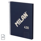 NOTEBOOK 1 A5  T/D LINEAS 7 MM 80 HSINCE 1918 AZUL
