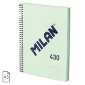 NOTEBOOK 1 A5  T/D  A LINEAS 7 MM 80 H SINCE 1918 VERDE