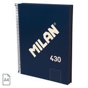 NOTEBOOK 1 A4  T/D LINEAS 7 MM 120H SINCE 1918 AZUL