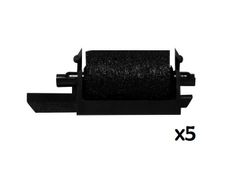 5 Rouleaux encreurs compatible Epson IR40 - noir - Armor