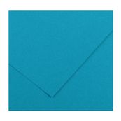 CANSON Iris Vivaldi - Papier Dessin Couleur - Lisse - 240 g/m² - Feuille - 50x65cm - Bleu Primaire