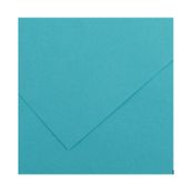 CANSON Iris Vivaldi - Papier Dessin Couleur - Lisse - 120 g/m² - Feuille - A4-21x29,7cm - Bleu Turquoise