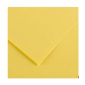 CANSON Iris Vivaldi - Papier Dessin Couleur - Lisse - 240 g/m² - Feuille - A4-21x29,7cm - Jaune Paille