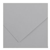 CANSON Iris Vivaldi - Papier Dessin Couleur - Lisse - 240 g/m² - Feuille - A4-21x29,7cm - Gris Clair