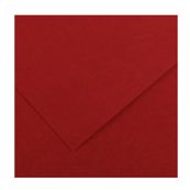 CANSON Iris Vivaldi - Papier Dessin Couleur - Lisse - 120 g/m² - Feuille - 50x65cm - Grenat
