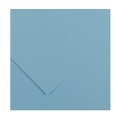 CANSON Iris Vivaldi - Papier Dessin Couleur - Lisse - 240 g/m² - Feuille - A4-21x29,7cm - Bleu Ciel