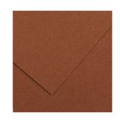 CANSON Iris Vivaldi - Papier Dessin Couleur - Lisse - 240 g/m² - Feuille - A4-21x29,7cm - Chocolat