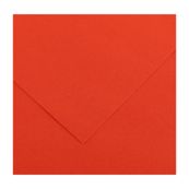 CANSON Iris Vivaldi - Papier Dessin Couleur - Lisse - 120 g/m² - Feuille - A4-21x29,7cm,Tomate