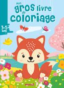Mon gros livre de coloriage - Renard printemps