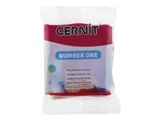 Cernit Number One - Pâte à modeler - 56 g - bordeaux - argile polymère