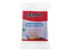 Cernit Number One - Pâte à modeler - 56 g - carmin - argile polymère