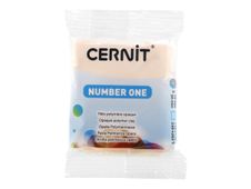 Cernit Number One - Pâte à modeler - 56 g - rose beige - argile polymère