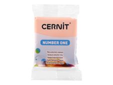Cernit Number One - Pâte à modeler - 56 g - rose anglaise - argile polymère