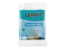 Cernit Number One - Pâte à modeler - 56 g - Vert émeraude - argile polymère