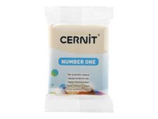 Cernit Number One - Pâte à modeler - 56 g - sahara - argile polymère