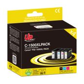 Cartouche remanufacturée Canon PGI-1500XL - pack de 4 - noir, cyan, magenta, jaune - Uprint