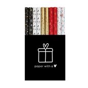 Rouleau papier cadeau couché métallisé 0,7 x 2 m 74g CHAMONIX - Viquel