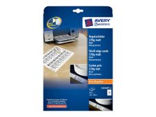 Avery - 350 étiquettes de rayon microperforées - 105 x 38 mm - 170g/m2 - blanc mat