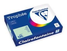 Clairefontaine Trophée - Papier - vert - A4 (210 x 297 mm) - 120 g/m² - Ramette de 250 feuilles 