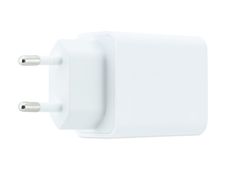 CoolBox - Adaptador de corriente - tecnología GaN - 45 vatios - 3 A - Quick Charge 3.0, PD - 2 conectores de salida (24 pin USB-C, USB Tipo A)