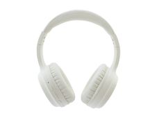 CoolBox AIR-40 - Auriculares con diadema con micro - en oreja - Bluetooth - inalámbrico - cancelación de sonido activo - aislamiento de ruido - blanco