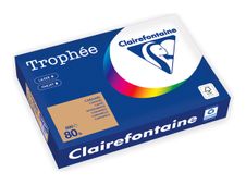 Clairefontaine Trophée -Papier - caramel - A4 (210 x 297 mm) - 80 g/m² - Ramette de 500 feuilles 