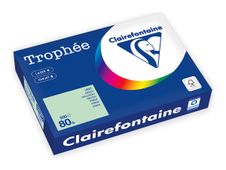 Clairefontaine Trophée -Papier - vert - A4 (210 x 297 mm) - 80 g/m² - Ramette de 500 feuilles 