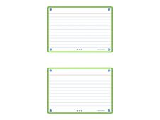 Oxford FLASH 2.0 - Fiche d'index - A6 (105 x 148 mm) - paysage - 80 feuilles - blanc - ligné