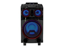 Nedis - Enceinte de soirée - pour utilisation mobile - sans fil - Bluetooth - 40 Watt - noir