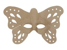 Decopatch - Masque inachevé - papillon - 8 x 23.5 x 19.5 cm - kraft - papier mâché