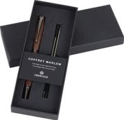 Marlow - coffret bille + 2 recharges - noyer gun