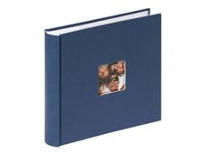 Walther design Fun - Album photo - 200 x 4x6 po (10x15 cm) - bleu