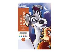 Coloriages mystères Disney - Chiots et chiens