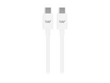 T'nB - Cable USB - 24 pin USB-C (M) a 24 pin USB-C (M) - 1 m - blanco