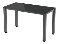 Rocada Executive - Mesa - rectangular - negro - RAL 7015, antracita base