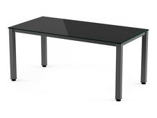 Rocada Executive - Mesa - rectangular - negro - antracita base