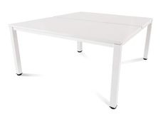 Rocada Executive - Mesa - rectangular - blanco - blanco base