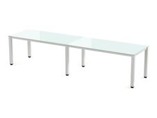 Rocada Executive - Mesa - rectangular - blanco - blanco base