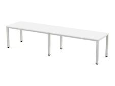 Rocada Executive - Mesa - rectangular - blanco - blanco base