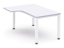 Rocada Executive - Mesa - forma de L (izquierdo) - blanco - blanco base